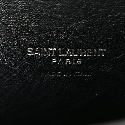 Grained Calfskin Small Sac De Jour Black