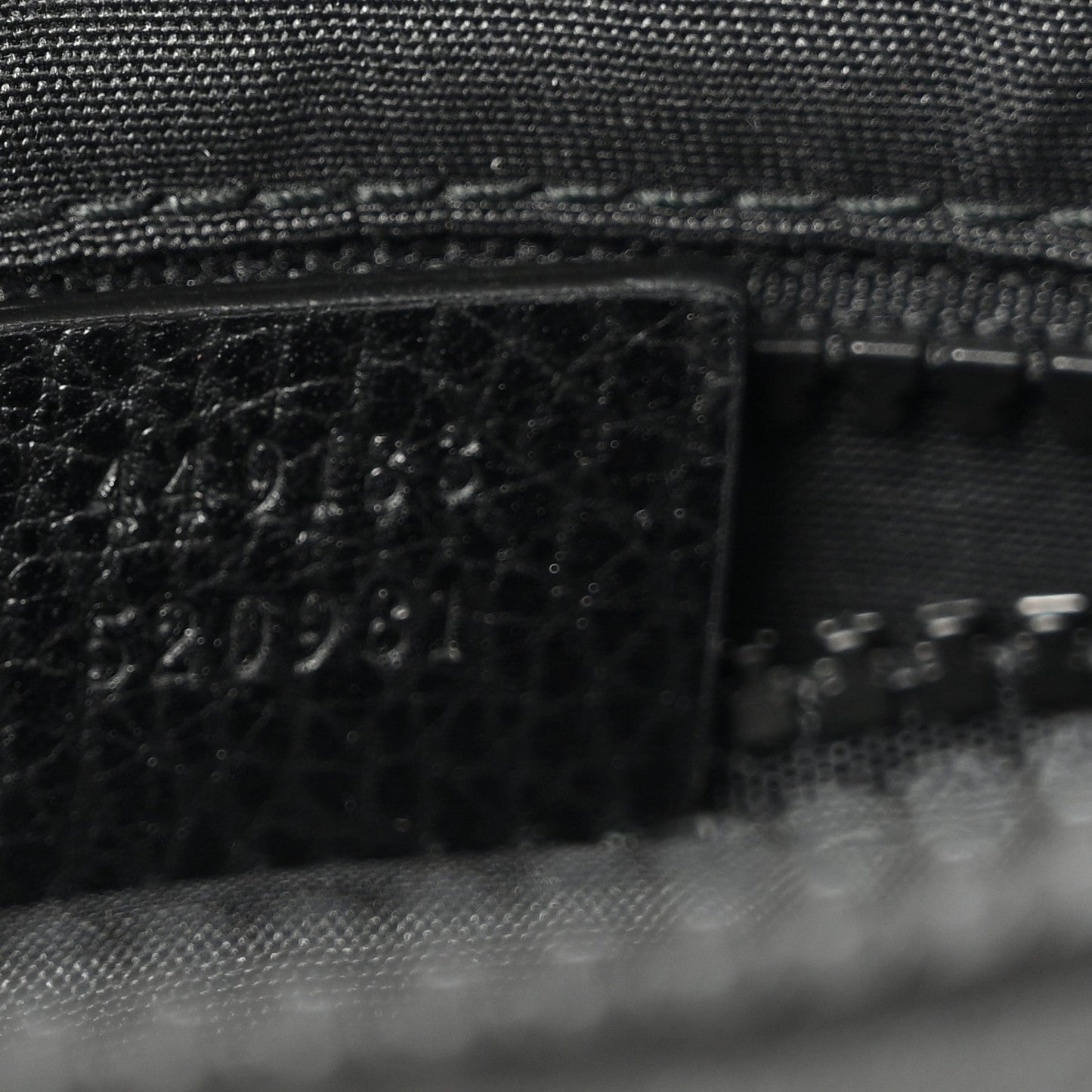 Nylon Monogram Mini Flat Messenger Bag Black