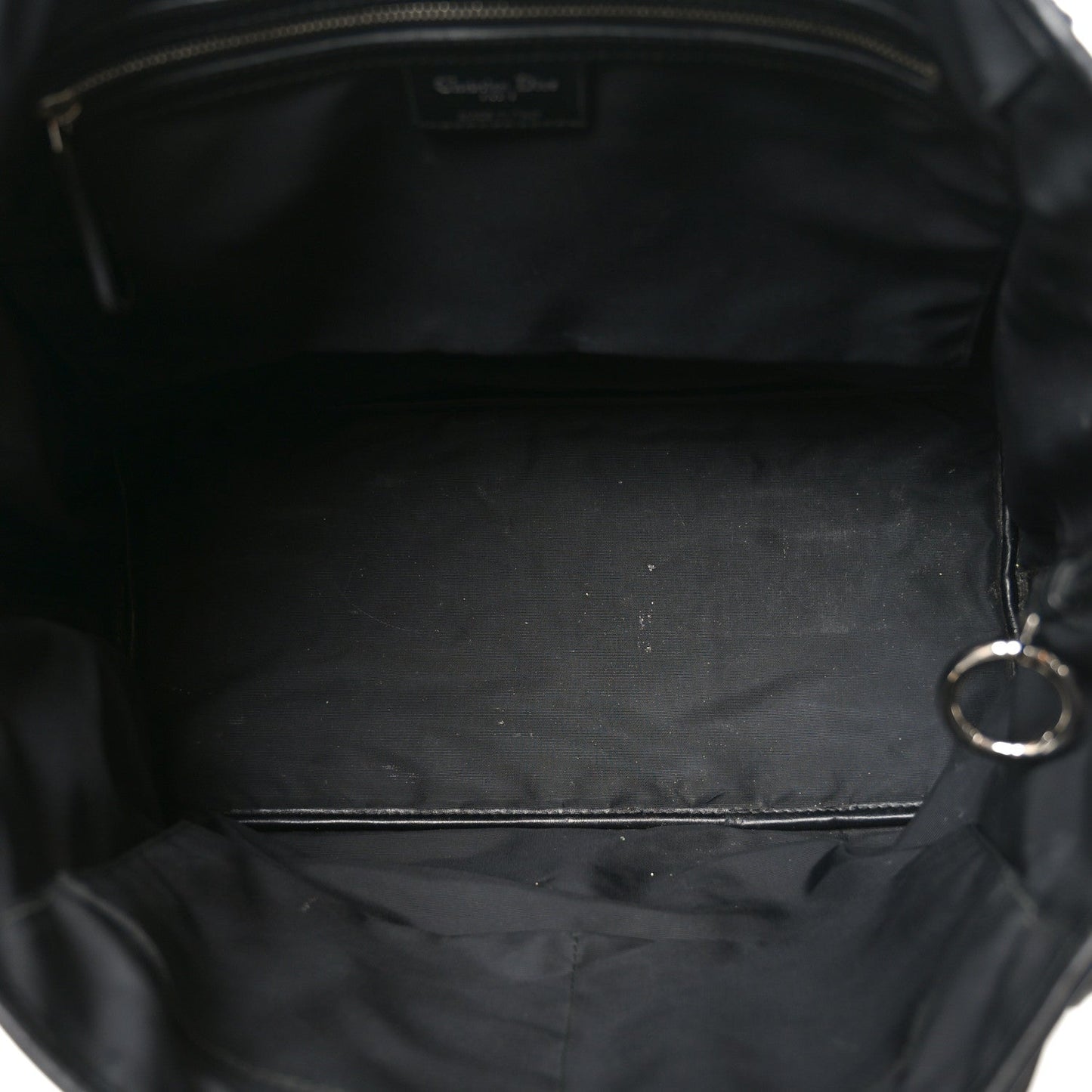 Coated Canvas Cannage Small Panarea Tote Black