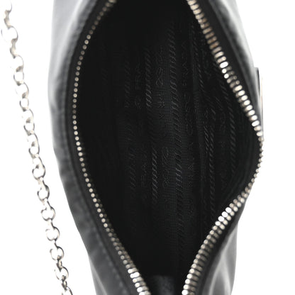 Re-Nylon Saffiano Re-Edition 2005 Shoulder Bag Black