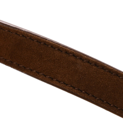 Shearling Suede Mini Le 5 A 7 Vertical Hobo Natural Beige Dark Cigar