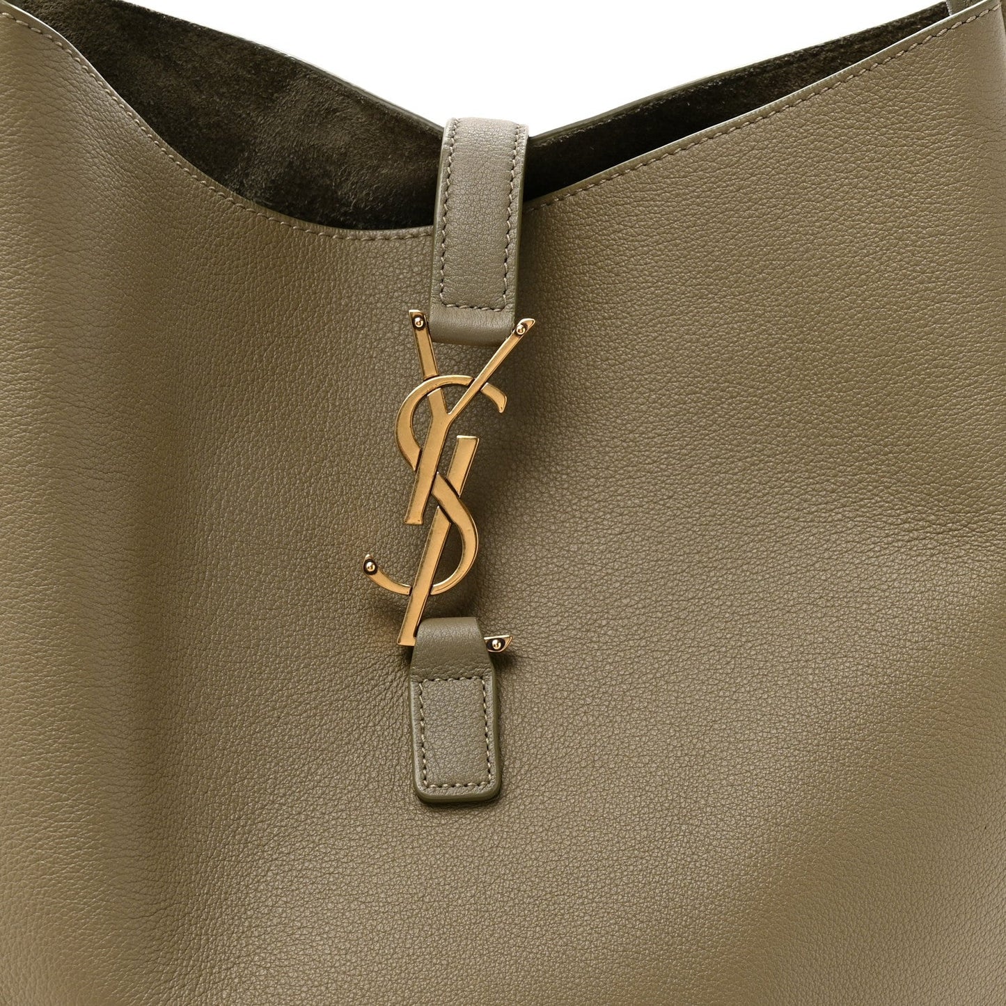 Supple Calfskin Large Le 5 A 7 Soft Hobo Strong Moss