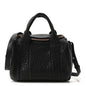 Pebbled Lambskin Rockie Black Rose Gold Hardware