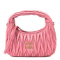 Nappa Matelasse Small Wander Hobo Pink