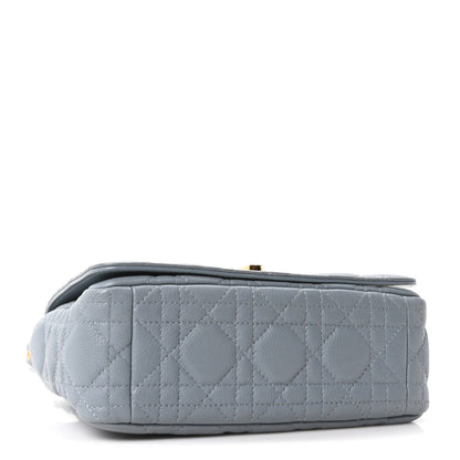 Calfskin Cannage Small Caro Bag Cloud Blue