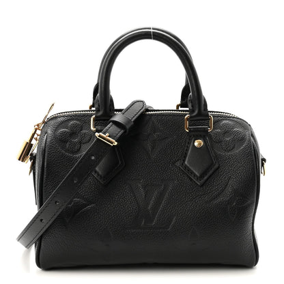 Empreinte Monogram Giant Speedy Bandouliere 20 Black