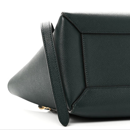 Grained Calfskin Micro Belt Bag Amazone