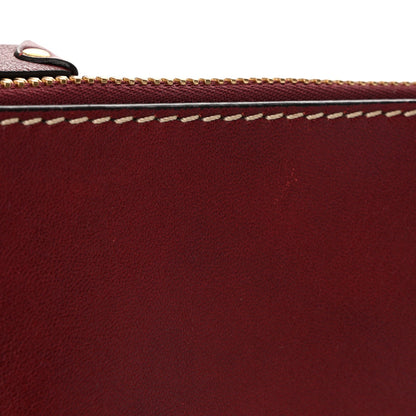 Calfskin Medium Marcie Satchel Stormy Red