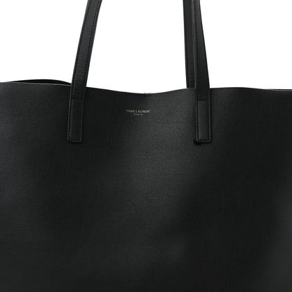 Calfskin Large Shopping Tote Black