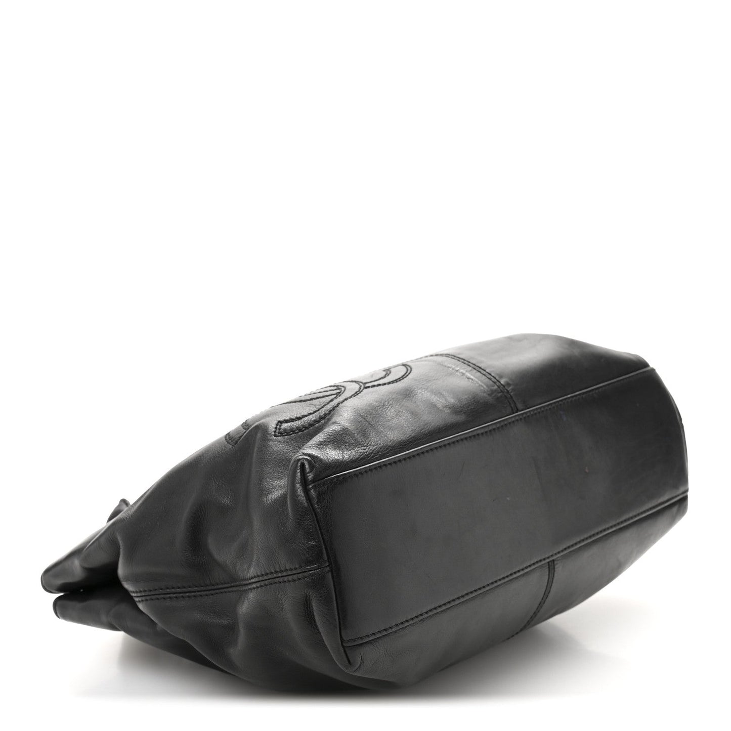 Lambskin CC Shoulder Bag Black