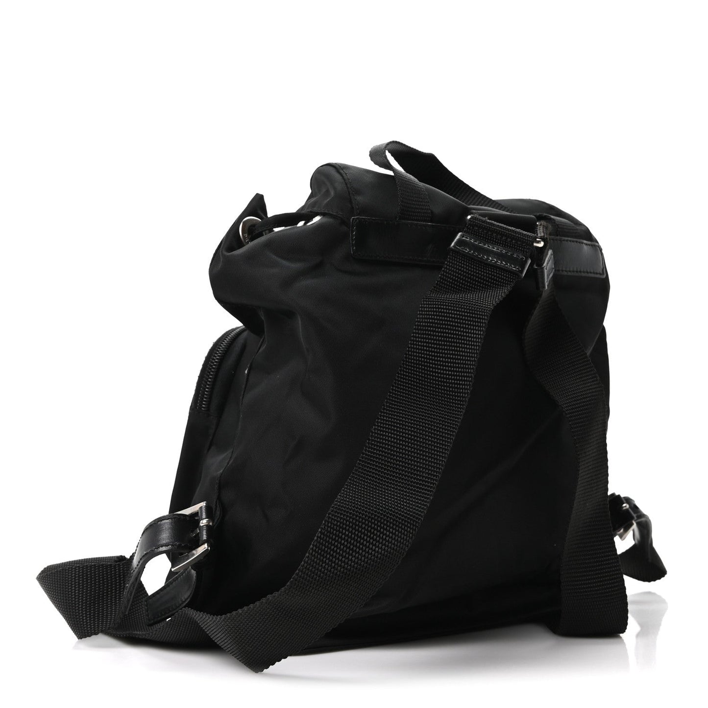 Nylon Vela Small Backpack Black
