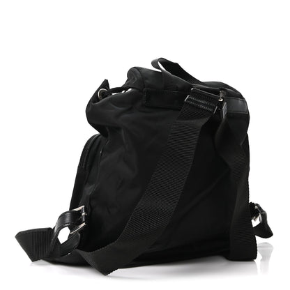 Nylon Vela Small Backpack Black