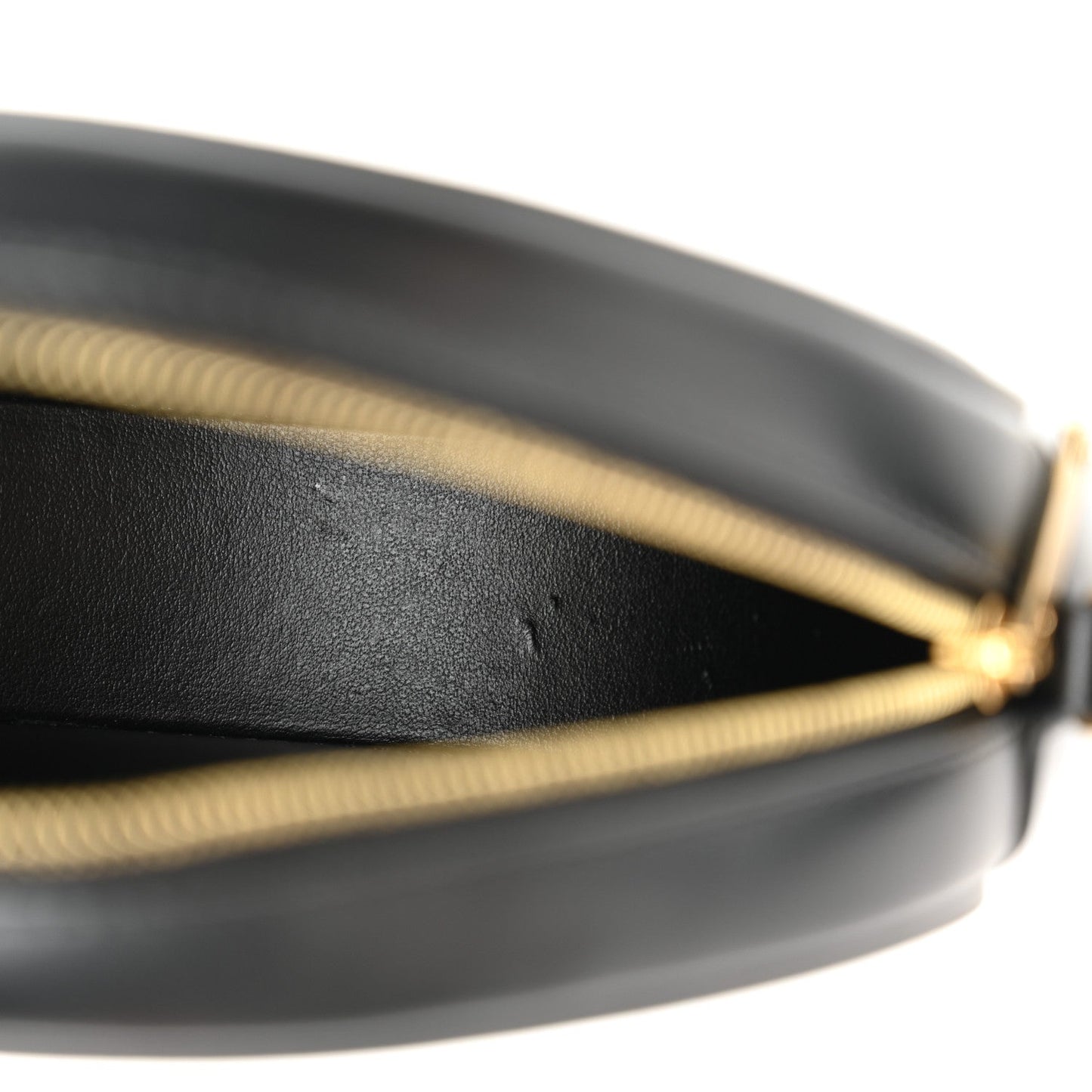 Smooth Calfskin Cuir Triomphe Oval Bag Black