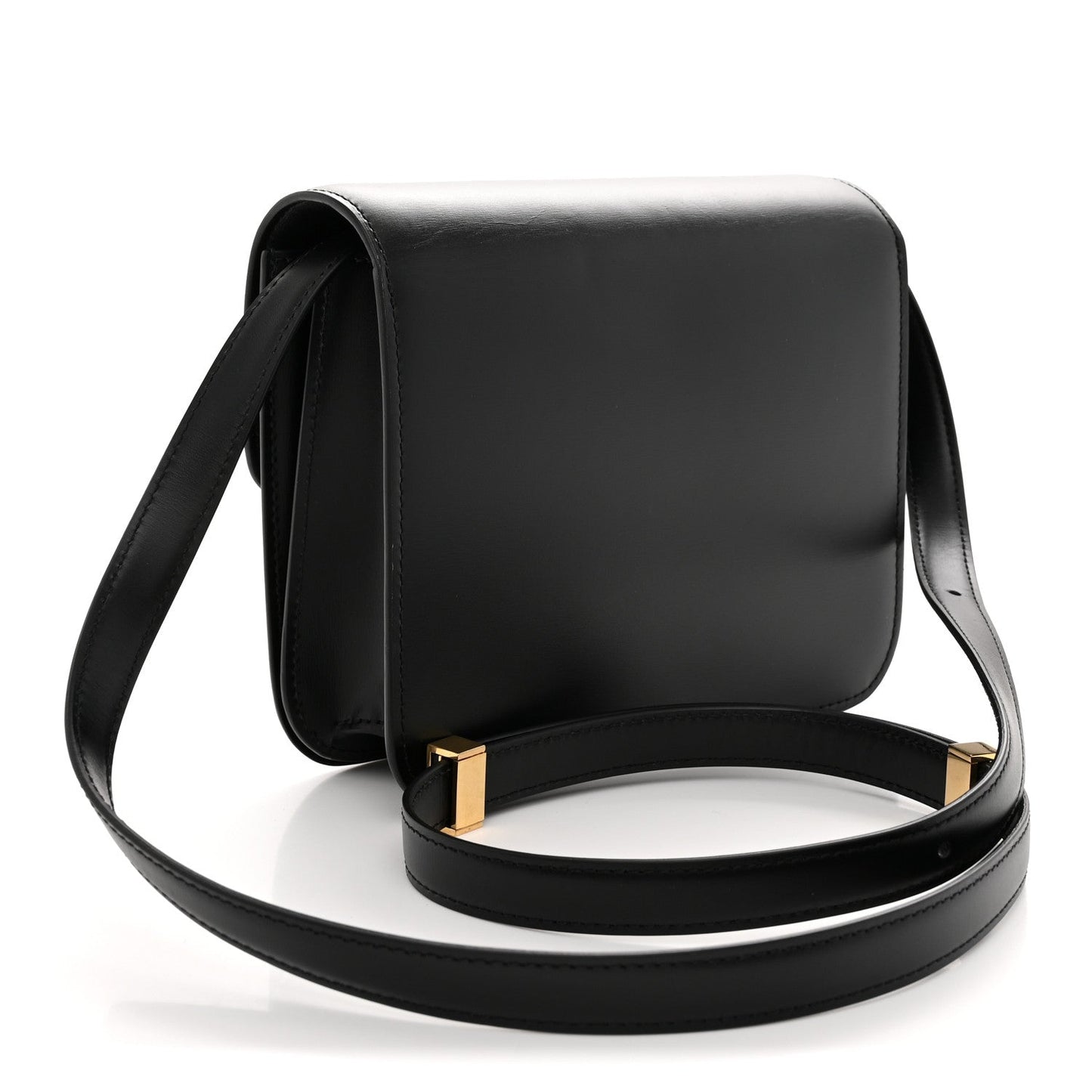 Box Calfskin Teen Classic Box Flap Black