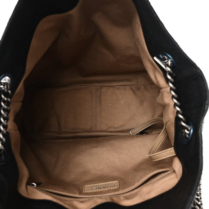 Caviar Quilted Simply CC Hobo Black