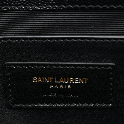 Grain De Poudre Classic Monogram Kate Clutch Black