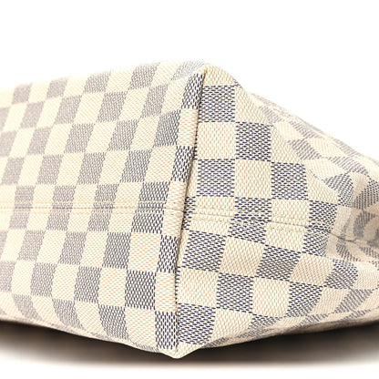 Damier Azur Graceful MM Rose Ballerine