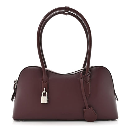 Eco Grainy Alter Mat Ryder Shoulder Bag Bordeaux