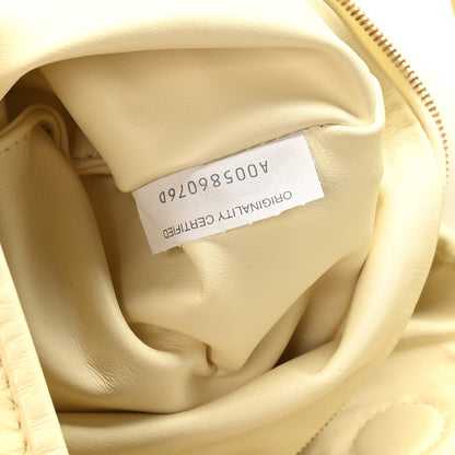 Calfskin Intrecciato Large Hop Camomile