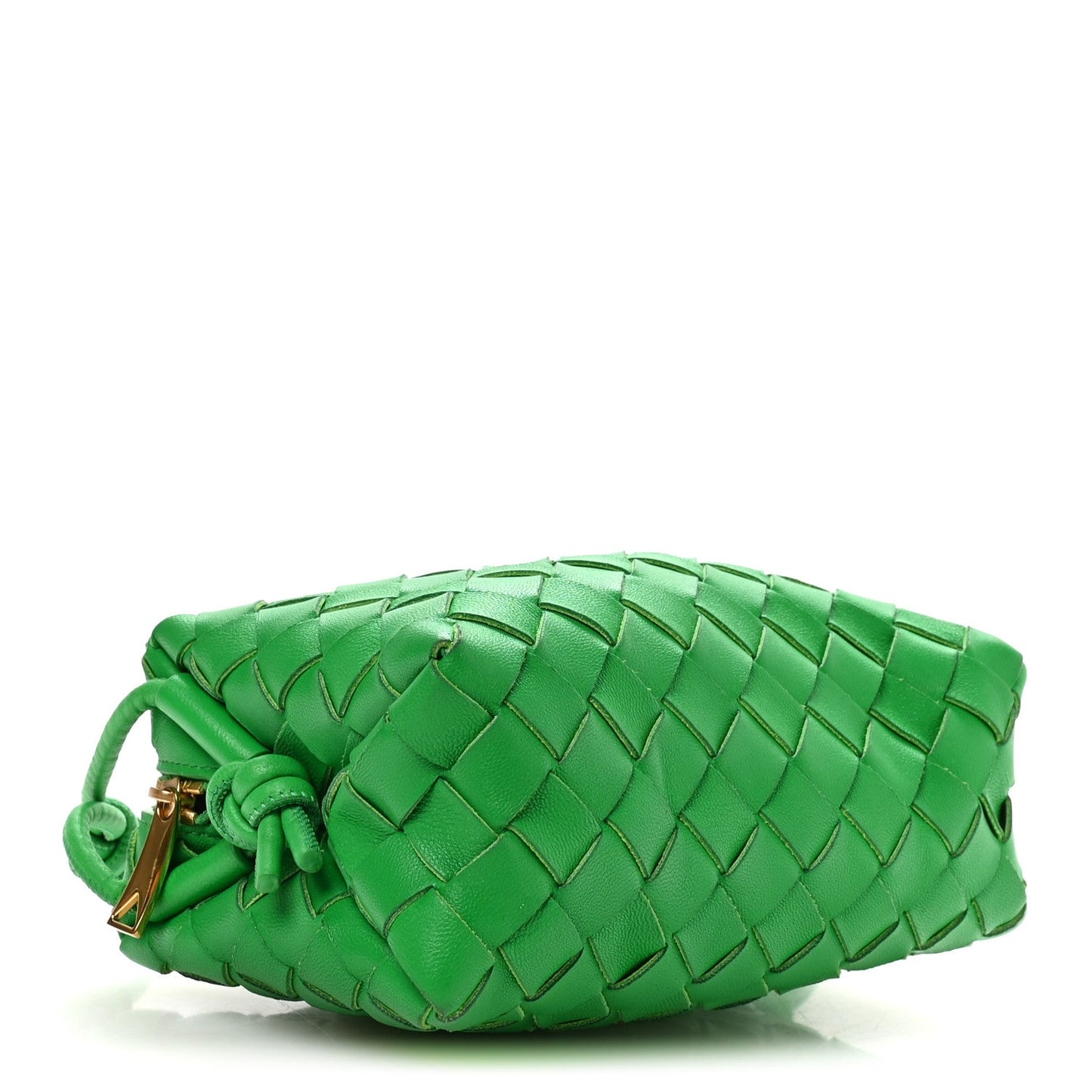 Nappa Intrecciato Small Loop Camera Bag Parakeet
