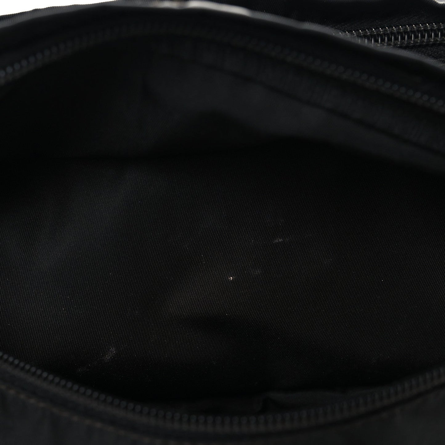 Tessuto Nylon Montagna Belt Bag Black