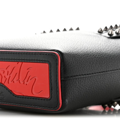 Calfskin Spikes Mini North South Cabata Tote Black