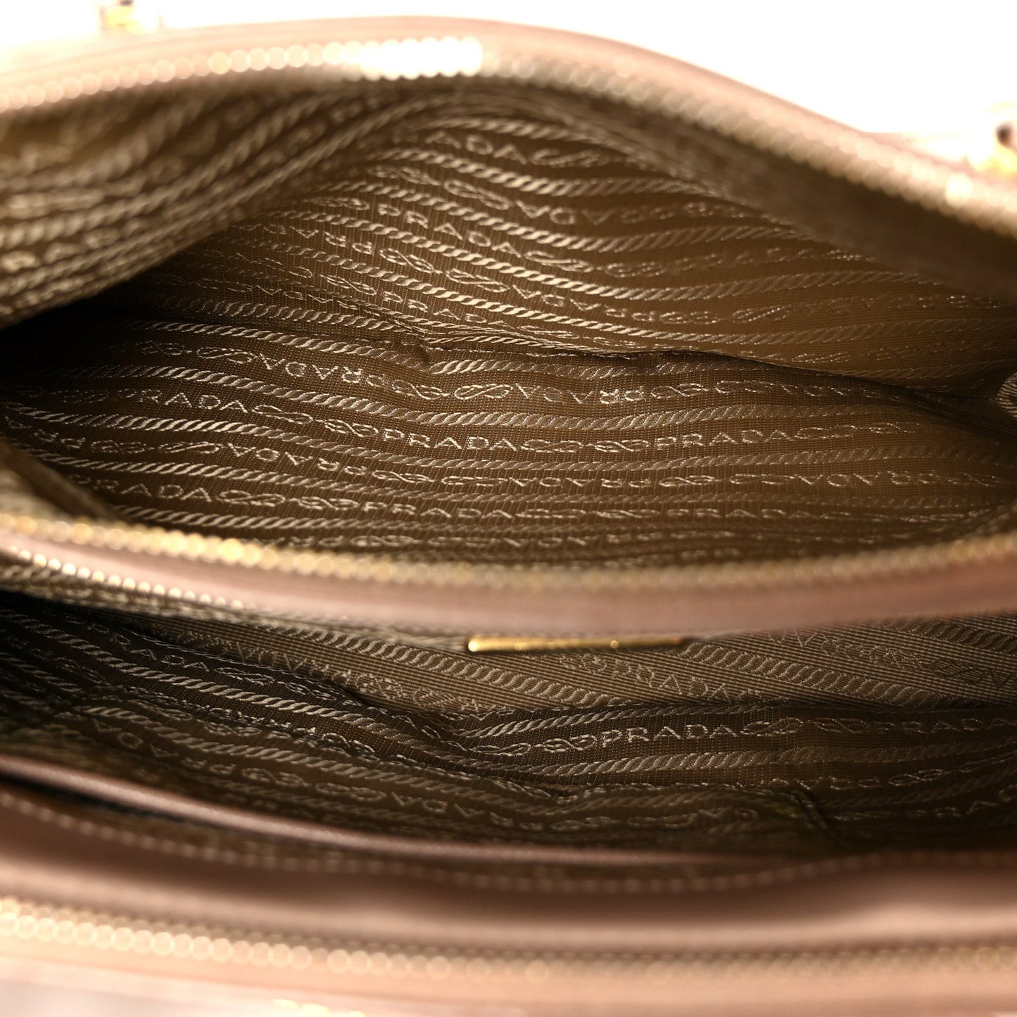 Saffiano Small Galleria Double Zip Tote Cammeo