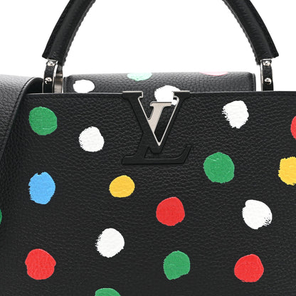 LV X YK Taurillon Capucine MM Black