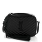 Calfskin Matelasse Monogram Monochrome Lou Camera Bag Black