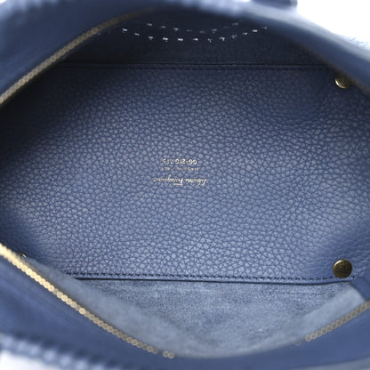 Calfskin Tote Blue