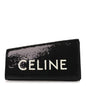 Sequin Asymetric Clutch  Black White