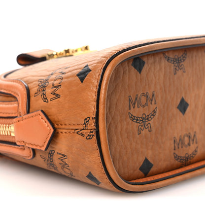 Visetos Mini Anna Crossbody Bag Cognac