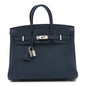 Togo Birkin 25 Bleu de Prusse