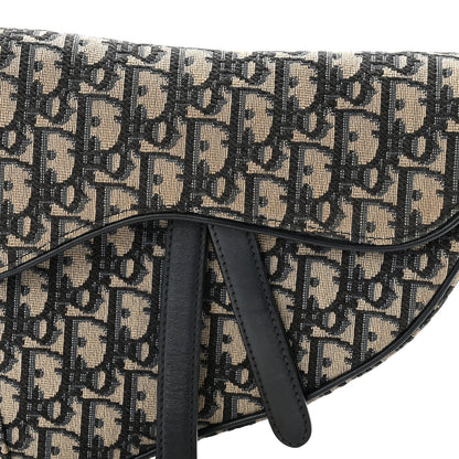 Oblique Saddle Bag Blue