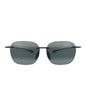 Maui Jim Unisex Square/Rectangle Grey Grey Grey Fashion Designer Eyewear