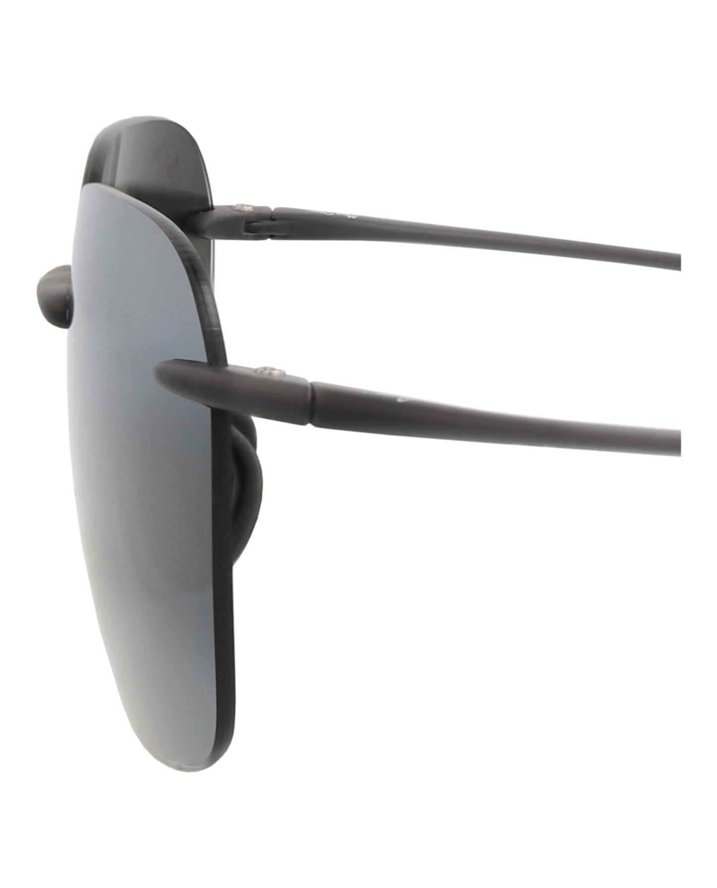 Maui Jim Unisex Square/Rectangle Grey Grey Grey Fashion Designer Eyewear
