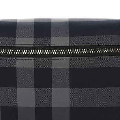 House Check Sonny Bum Bag Navy Grey