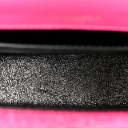 Boucle Tweed Patchwork Monogram Medium Jamie Baguette Magenta