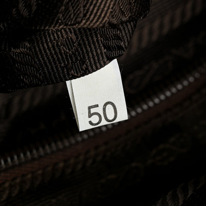 Nylon Tessuto Impuntu Quilted Shoulder Bag Corinto