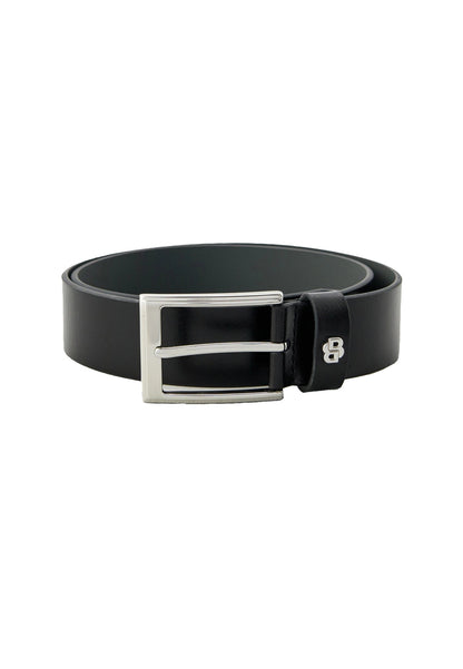 Hugo Boss Men's Emal B Leather Belt, Black Black
