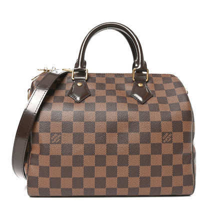 Damier Ebene Speedy Bandouliere 25
