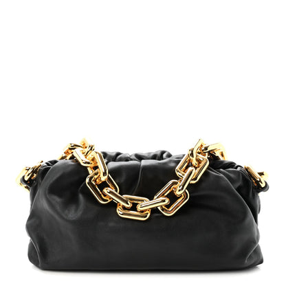 Calfskin The Pouch Chain Black
