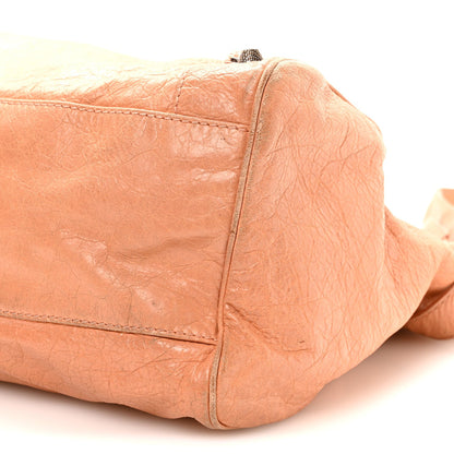 Agneau Giant 12 Rose Gold Hardware Velo Rose Blush