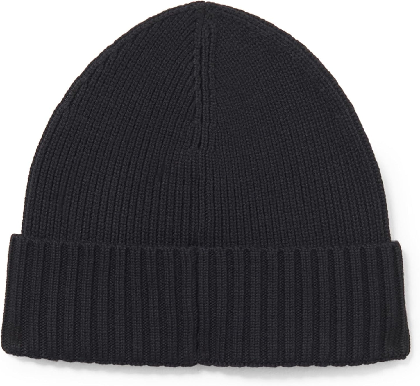 Hugo Boss Men's Flavio Ribbed Beanie, Black