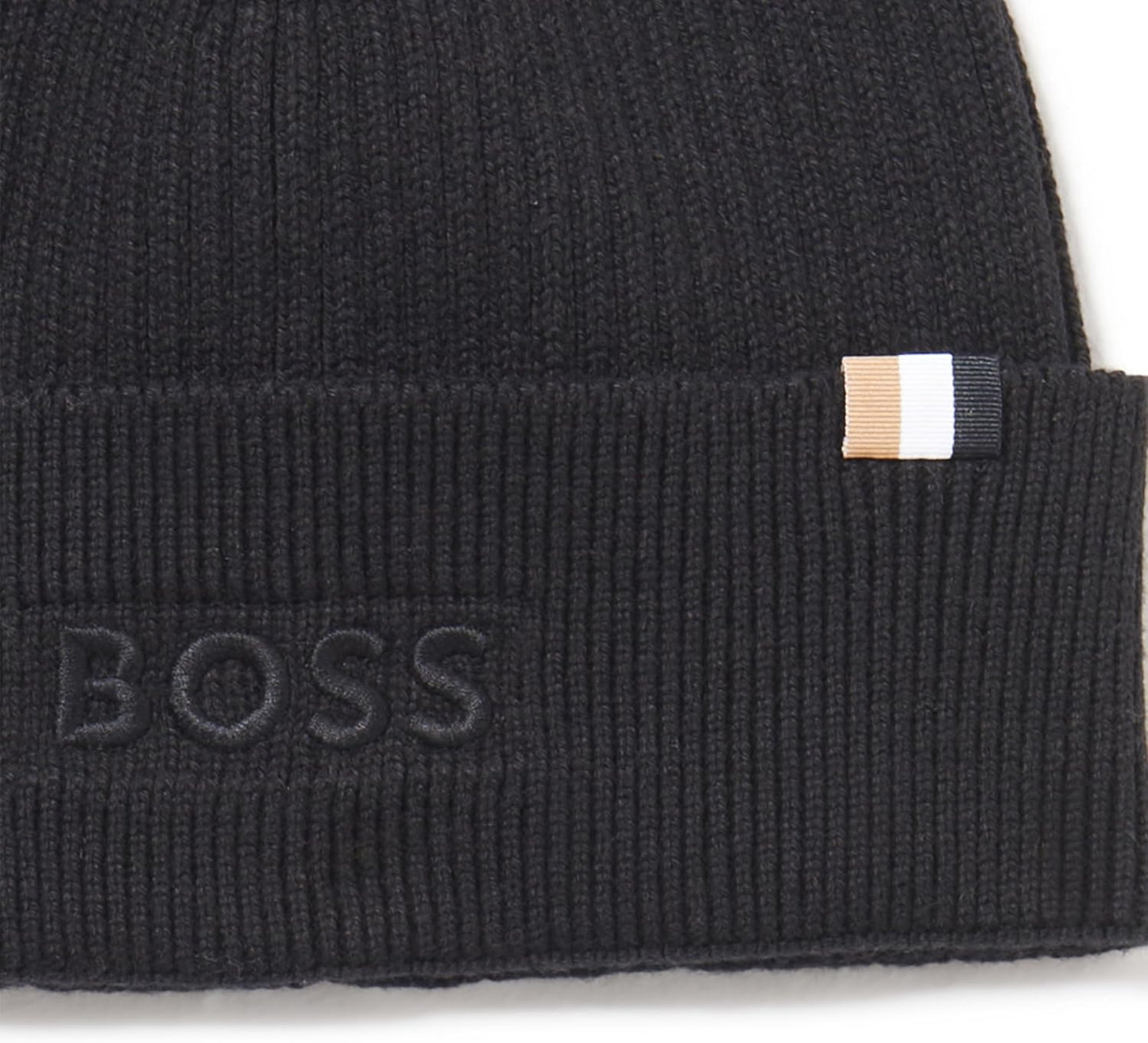Hugo Boss Men's Magico Beanie, Black