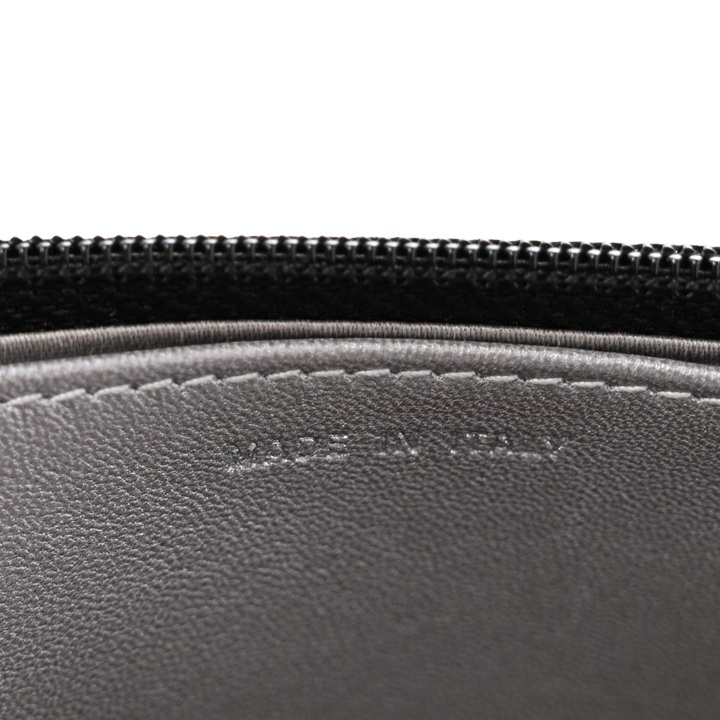 Lambskin Camellia Embossed Wallet On Chain WOC Black