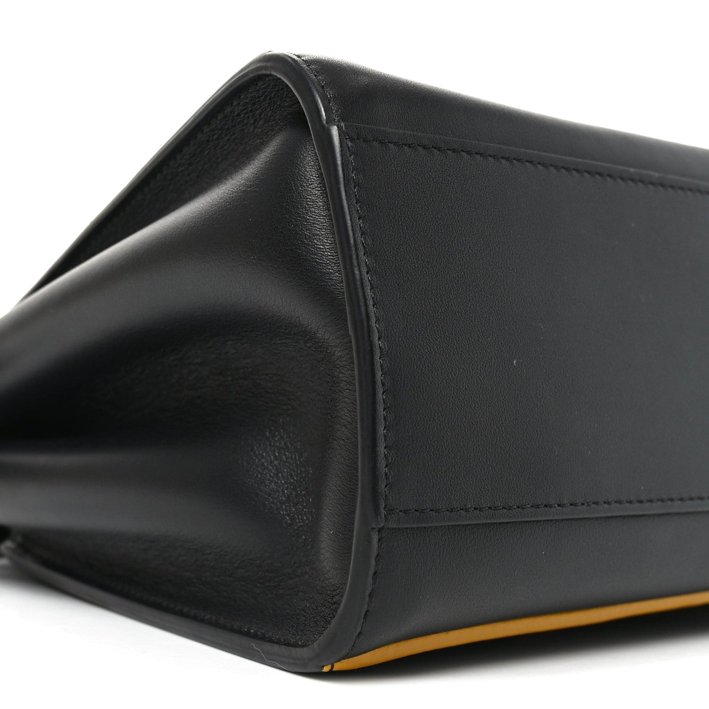 Nappa FF Mini Peekaboo Iconic Satchel Black Sunflower