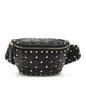 Nappa Rockstud Spike Belt Bag 95 Black