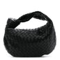 Nappa Intrecciato Teen Jodie Hobo Black