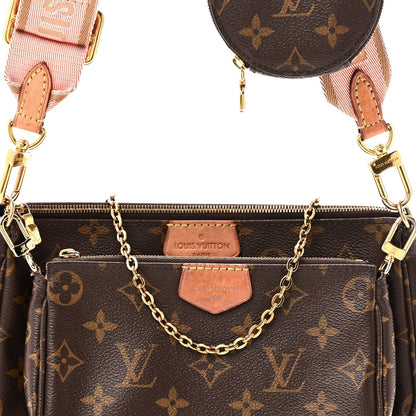 Monogram Multi Pochette Accessories Rose Clair